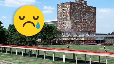 El edificio de la Biblioteca Central en CU es uno de los más emblemáticos de la UNAM