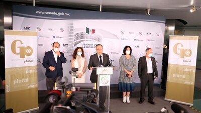 El grupo de senadores solicitó reunirse con el titular de la Segob para discutir sobre la reforma energética