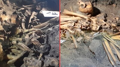 En una cueva de Tulum, donde se harán diferentes estudios para determinar su antigüedad