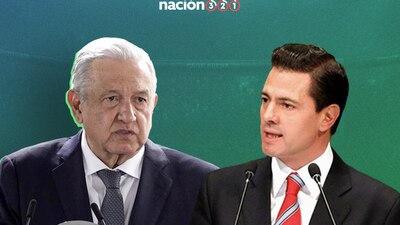 En redes se acordaron de peña por una frase que AMLO no pudo decir