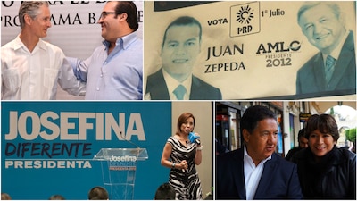 Los aspirantes al gobierno mexiquense vivieron algunos momentos en su pasado del que ahora se arrepentirían