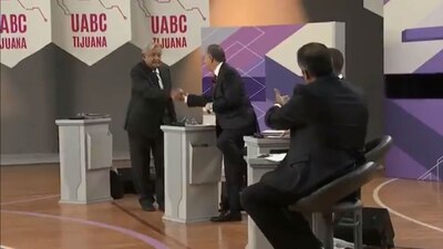 AMLO y sus contrincantes hicieron algo que no se había visto públicamente en la campaña