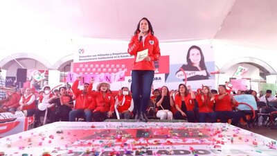 La precandidata del PRI aseguró que, con organización, retendrán el Estado de México