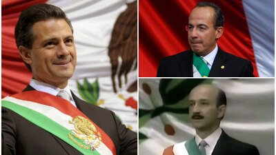 Los presidentes deben usar la banda en las ceremonias de cambio de poderes