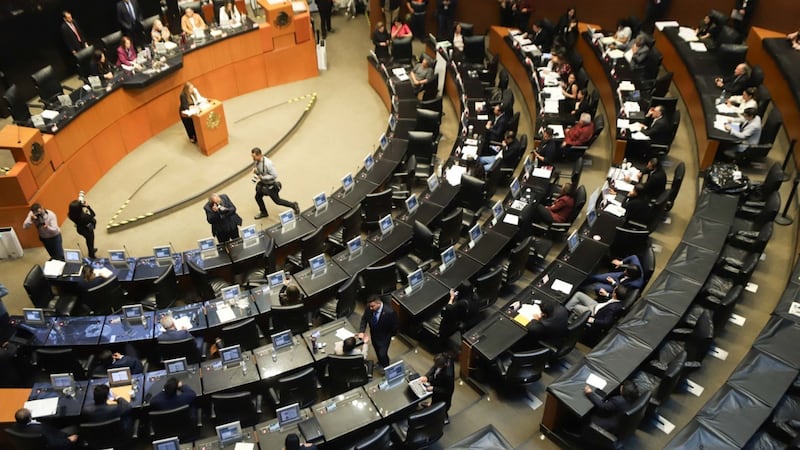 Llega al Senado reforma para anular elecciones por intervención extranjera