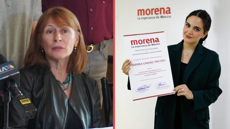 Tatiana Clouthier cuestiona a Morena por designación de Andrea Chávez en Juárez “sin convocatoria”