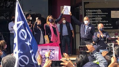 En septiembre pasado, Margarita Zavala impugnó la decisión del INE de no otorgarles el registro como partido político