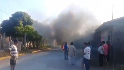 Diversos incidentes causaron la suspensión de los comicios extraordinarios de San Dionisio del Mar