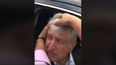 Los simpatizantes del morenista expresaron su amor por el tabasqueño