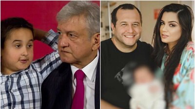 José Ramón López Beltrán, el hijo mayor del presidente, compartió una foto de su bebé.