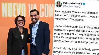 Anunció que dejará de ser vocera de la campaña presidencial de Álvarez Máynez