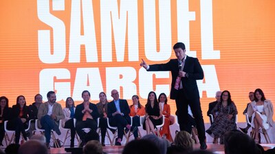 El gobernador se calificó en otra de sus historias como una "corcholata naranja"