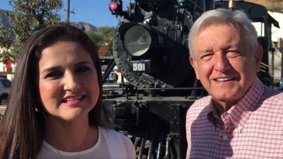 La expanista se unió al movimiento de López Obrador en noviembre de 2017