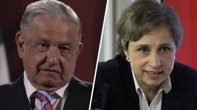 El presidente dijo que Carmen Aristegui forma parte del grupo conservador que ha dañado a México