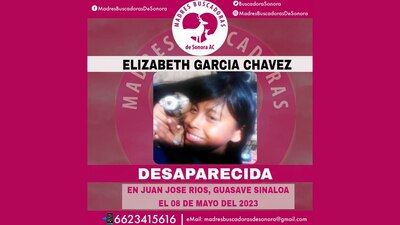 La joven es sobrina de la madre buscadora