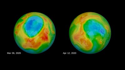 Un extraño agujero en la zona del Ártico se abrió hace semanas, pero ya se ha cerrado
