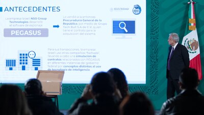 Los contratos vinculaban a empresas con dependencias como la extinta Policía Federal.