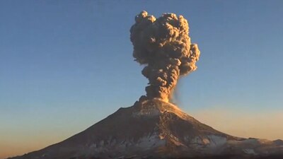 El volcán ha tenido 27 exhalaciones