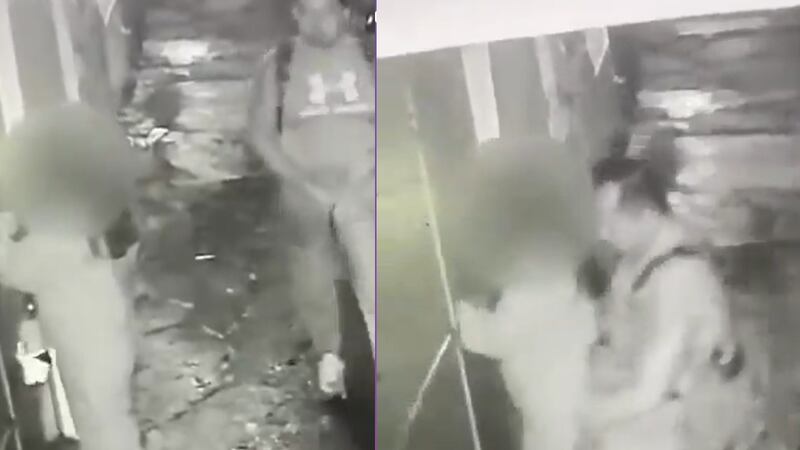 VIDEO: Joven es víctima de un sujeto que la rozó con sus genitales a la entrada de su casa