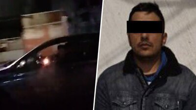 Las autoridades indicaron que el detenido portaba un arma de fuego sin licencia