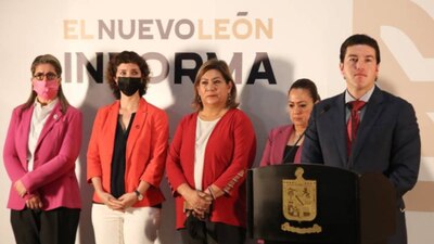 García aseguro que todo el estado está volcado en la búsqueda de las personas desaparecidas.