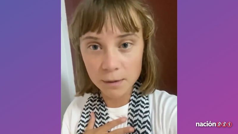 “¿Se le puede llamar terrorista a quien lleva ayuda humanitaria?”: Greta Thunberg cuestiona a Israel