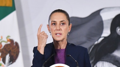 CIUDAD DE MÉXICO, 26AGOSTO2026.- Claudia Sheinbaum, presidenta de México, durante su intervención en la conferencia matutina en la que se presentó la iniciativa de ley del equilibrio ecológico y la protección al ambiente.