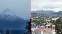 ¿Nieve en la CDMX? En plena primavera el Ajusco y el Popocatépetl lucen cubiertos de blanco
