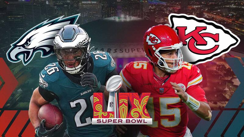 ¿Philadelphia Eagles o Kansas City Chiefs?: Dónde ver el Super Bowl 2025 EN VIVO?