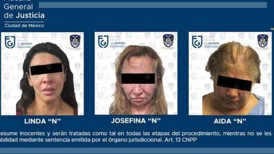 Las tres mujeres serán investigadas; presuntamente operaban en Coyoacán