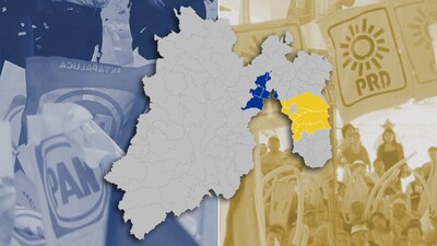 El PRD ha dominado el oriente del Edomex, y el PAN el poniente