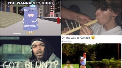 Las redes sociales tomaron con humor la legalización de la marihuana con fines recreativos en Canadá