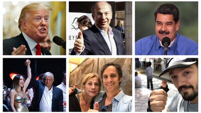 A través de las redes sociales felicitaron al tabasqueño.