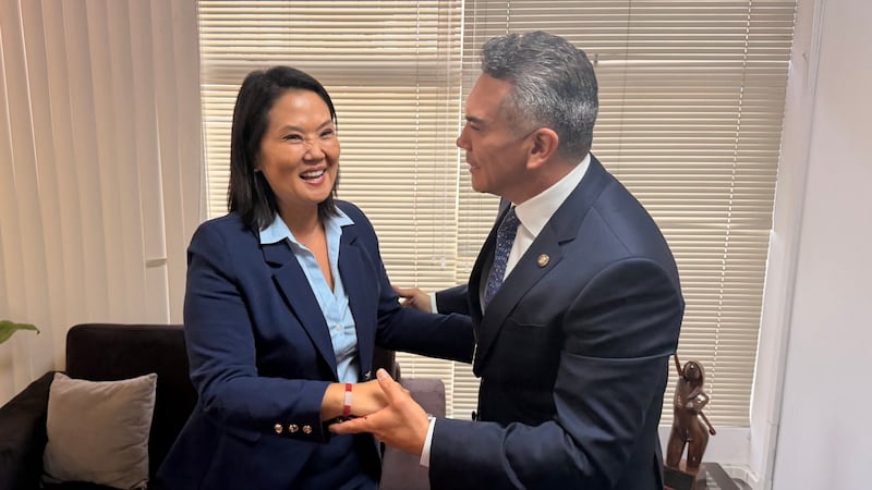 ‘Alito’ Moreno se reúne con Keiko Fujimori, pactan fortalecer la relación entre México y Perú
