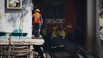 El accidente en el Metro cobró más de 100 heridos, según confirmaron las autoridades