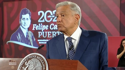 El mandatario mexicano dijo que la culpa de los actos de violencia en Sinaloa es de EU