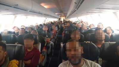 Los venezolanos no pudieron acreditar su legal estancia en México