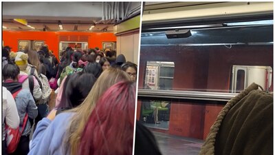 Cientos de usuarios se quedaron detenidos esperando un tren