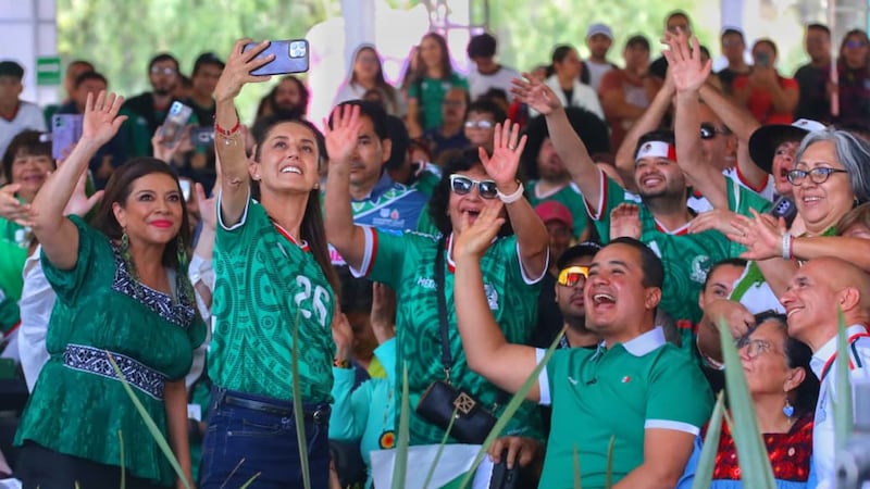 Sheinbaum y Brugada verán el partido México-Sudáfrica en el Deportivo Hermanos Galeana