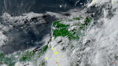 En Quintana Roo ya se registran fuertes lluvias