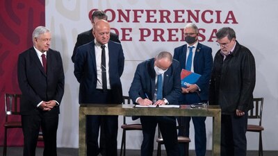 El gobierno federal suscribió el convenio con la ONU