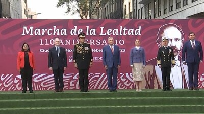 Hace unos días, tanto Creel, como la ministra Piña fueron relegados, al ser sentados lejos del Presidente.