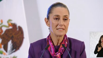 La mandataria mexicana aseguró que no va a negociar con delincuentes