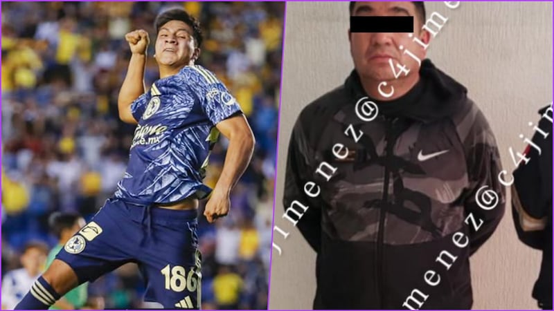 Detienen al padre del futbolista del Club América, Diego Arriaga, por robo en Edomex