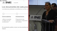 INE estrena plataforma de transparencia tras polémica por el ‘chofer’ de Guadalupe Taddei