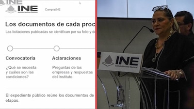 INE estrena plataforma de transparencia tras polémica por el chofer de Guadalupe Taddei