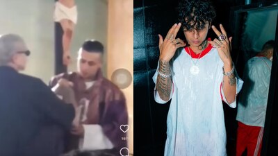 Todo formó parte de un video musical del rapero conocido como 'Alemán'