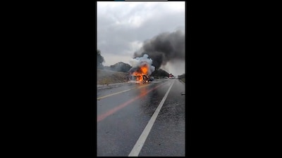 Debido a lo aparatoso y porque tuvieron que cerrar la cerretera