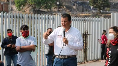 El candidato resultó ileso tras un atentado sufrido la noche de este 8 de mayo