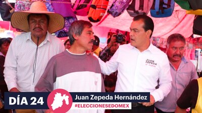 El candidato Zepeda aseguró que reduciendo el costo de vida bajará la pobreza
